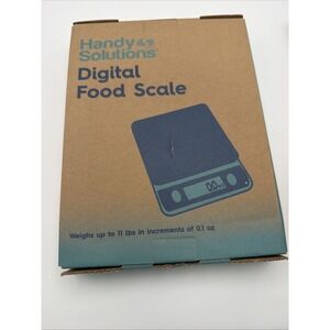 Handy Solutions Digital Food Scale Kitchen Scale 11lb Capacity 0.1oz Accuracy